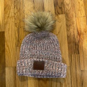 Love Your Melon pom beanie